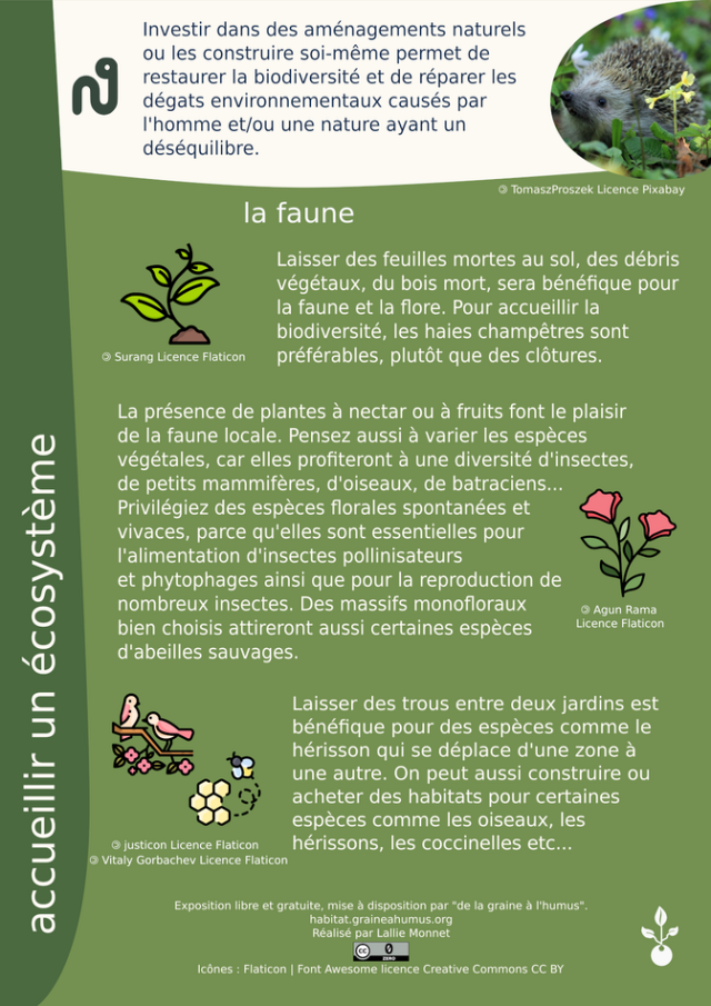 Affiche accueillir un écosystème 1
