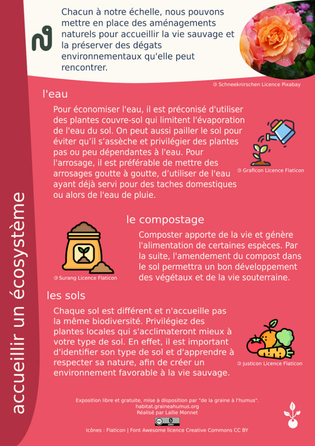 Affiche accueillir un écosystème 2