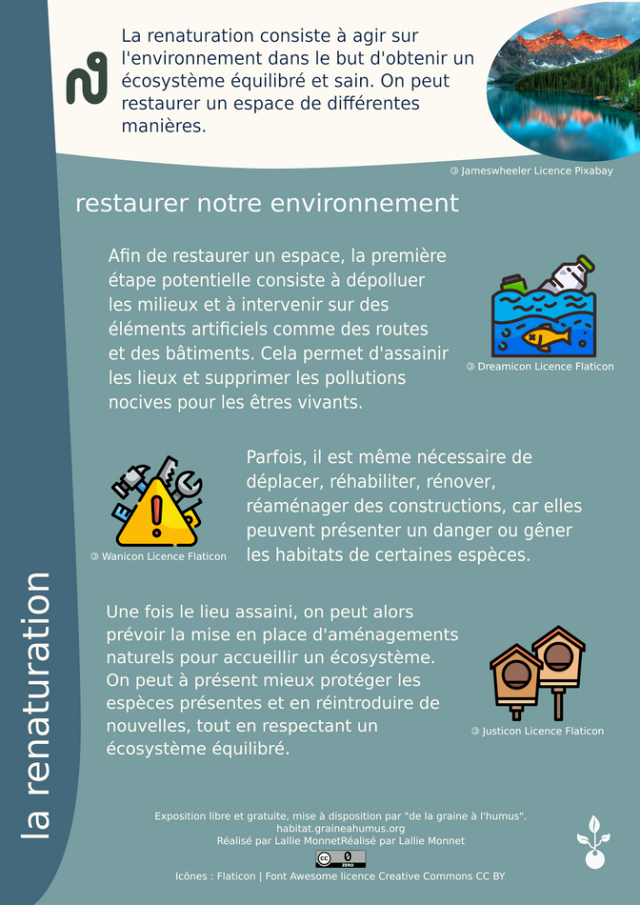 Affiche renaturation